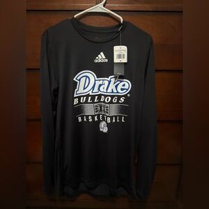 Drake Bulldogs Basketball Long Sleeve Shirt